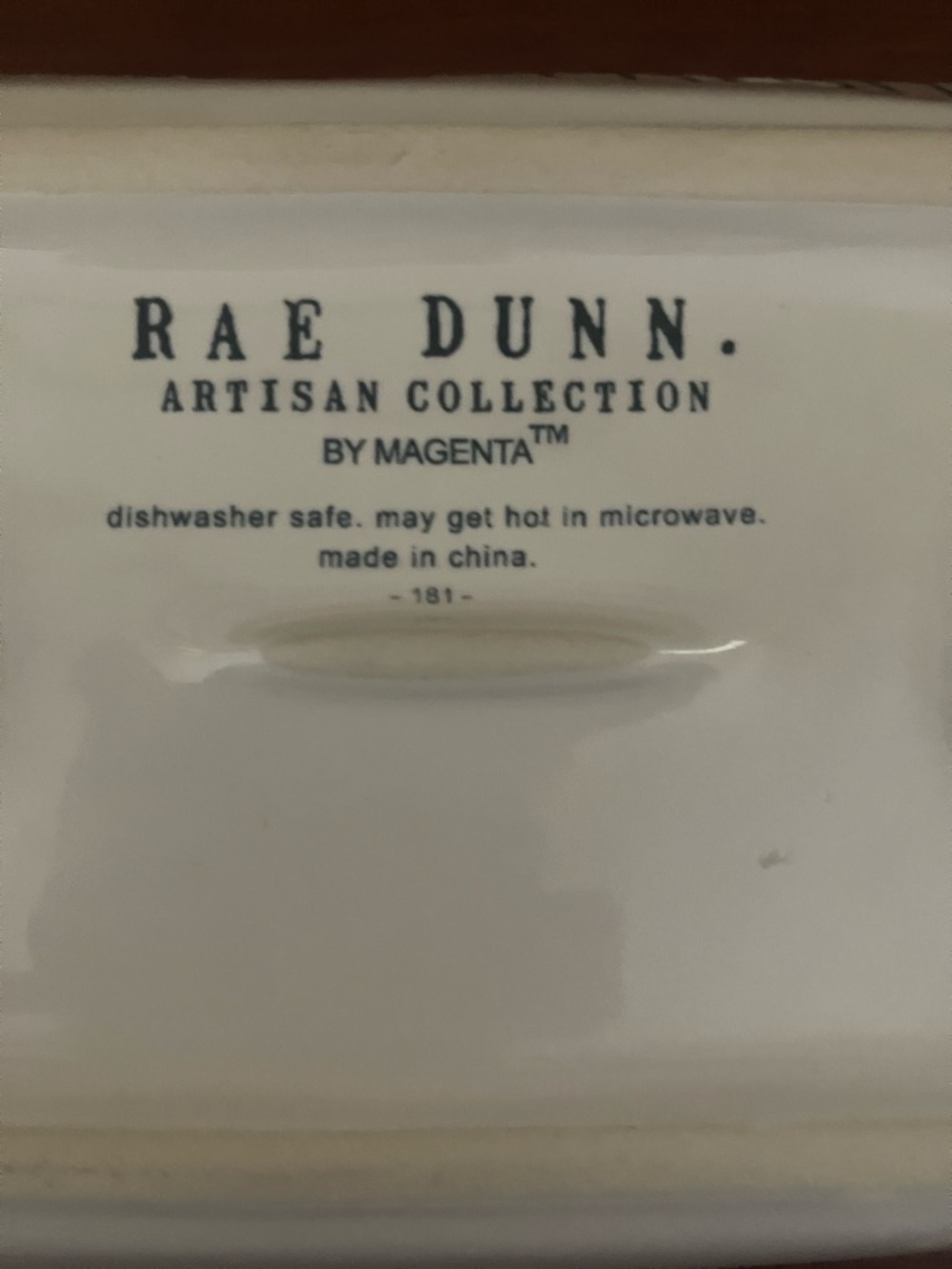 Rae Dunn FARM FRESH 6 egg holder keeper country breakfast half dozen EUC - Picture 5 of 5